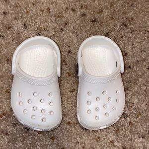 Baby White Crocs